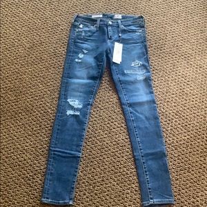 AG (Adriano Goldschmied) Super Skinny Ankle Jeans